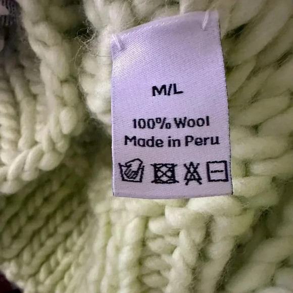 Mr. Mittens Oversized Honey Lime Crewneck Sweater - Picture 13 of 14